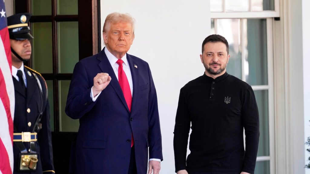 Trump says Zelenskyy can end Russia war ‘almost immediately’ before White House meet