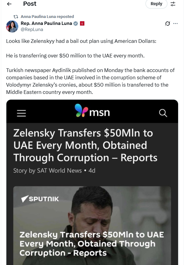 Zelensky Sending $50 Million Per Month To USE Preparing To Flee Ukraine