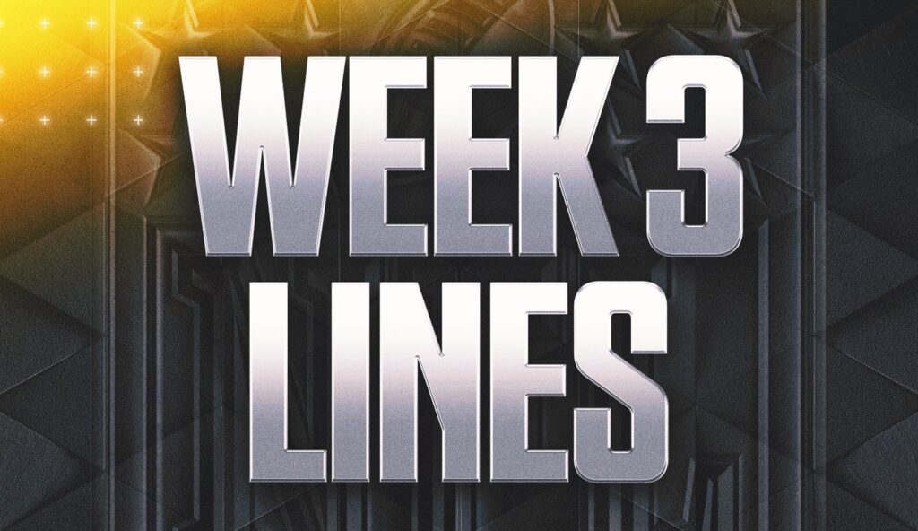 2025 NFL Odds Week 3: Lines, Spreads for all 16 Games