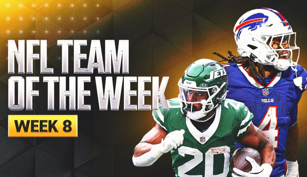 NFL Week 8 Team of the Week: Running Backs Star; Jordan Love Wows on Sunday Night