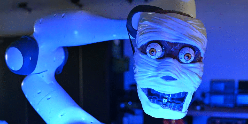 Robot Halloween Videos: Humanoids, Hands, Vacuums, more