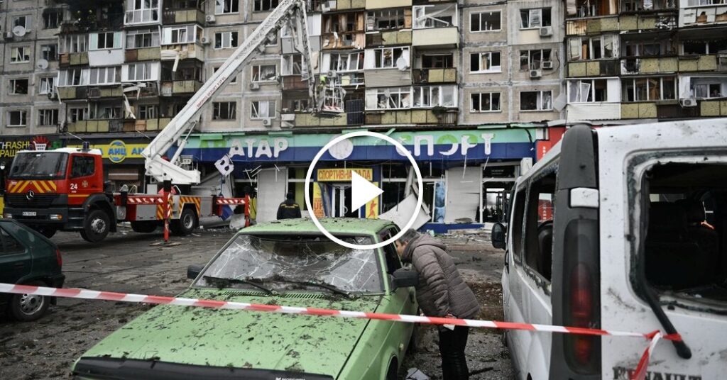 Russia Attacks Ukraine in a 10-Hour Deadly Assault