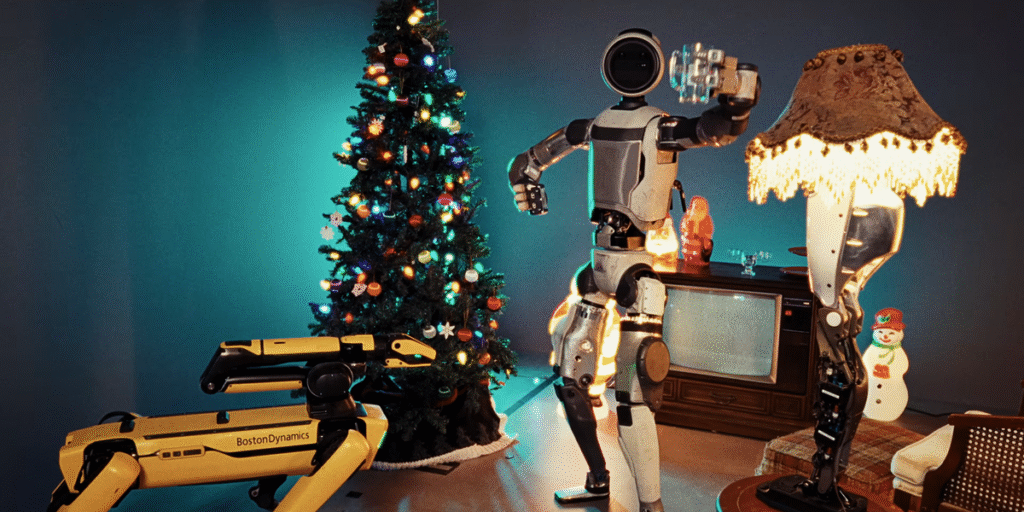 Videos: Holiday Robot Helpers, Dancing Robots, and More