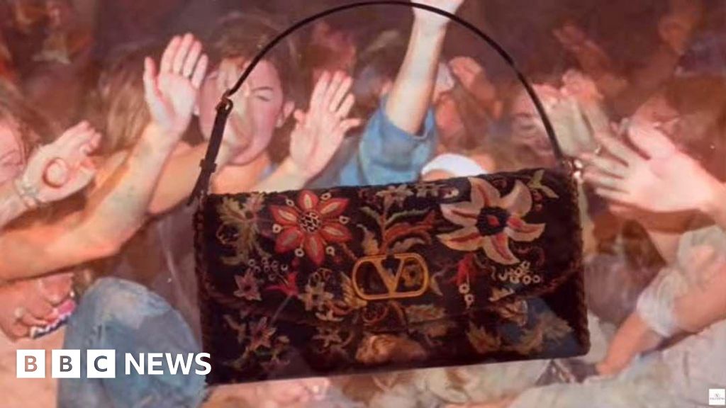 Valentino criticised over ‘disturbing’ AI handbag ads