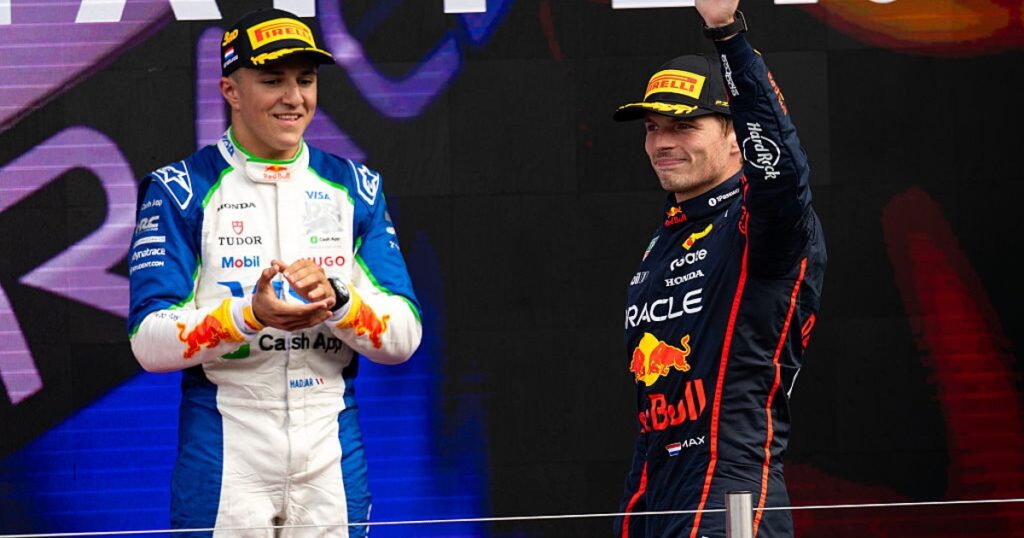 Hadjar says he’s ready to fight through frustration as Verstappen’s teammate