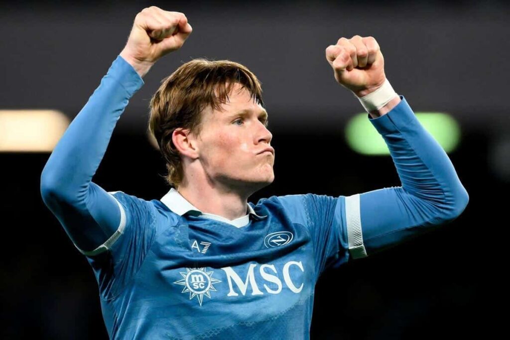 McTominay scores twice as Napoli earn point in huge clash with Inter Milan