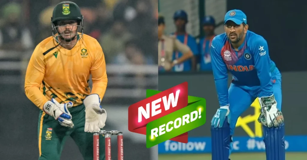 SA vs NZ: Quinton de Kock breaks MS Dhoni’s T20 World Cup record