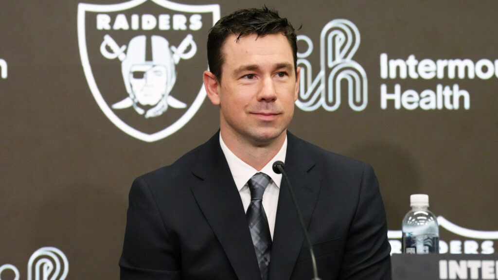 Raiders’ Klint Kubiak changes his stance on Fernando Mendoza