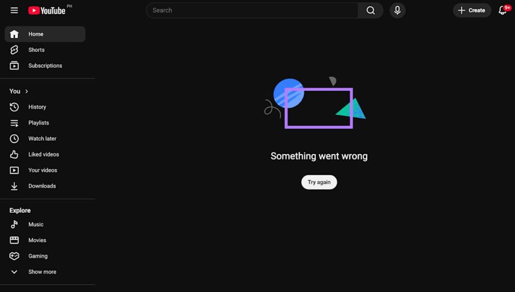 YouTube was down for thousands of users in the US