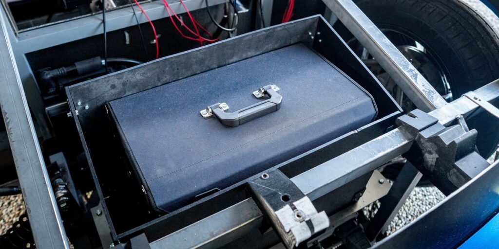 The Aria EV Shows the Potential of EV Battery Swapping