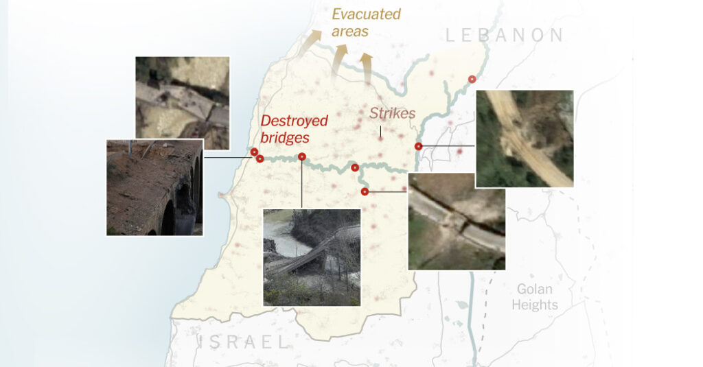 How Israel Is Taking Control of Southern Lebanon