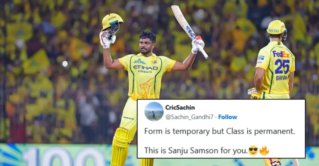 Fans erupt as CSK register first win of IPL 2026 courtesy of Sanju Samson’s heroics against DC