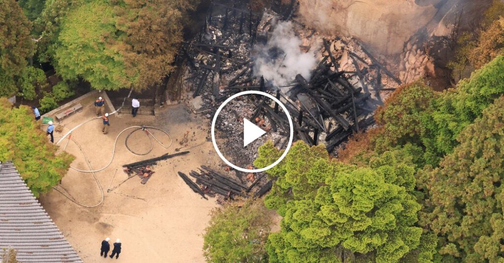 Hall of ‘Eternal Flame’ Burns Down in Japan