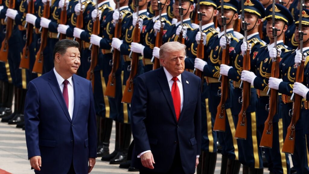 Trump meeting with Xi in Beijing at high-stakes summit amid US war with Iran