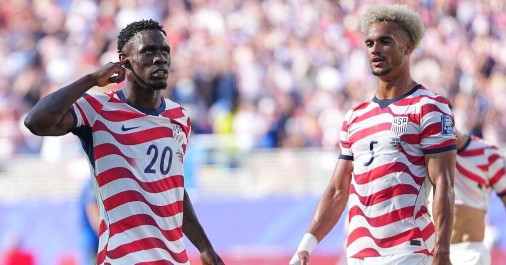 Belgium furious after USA’s Balogun has red card suspended