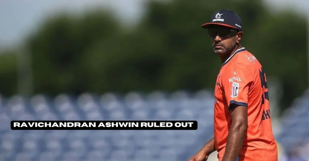 Ravichandran Ashwin ruled out of MLC 2026 remainder as San Francisco Unicorns name replacement