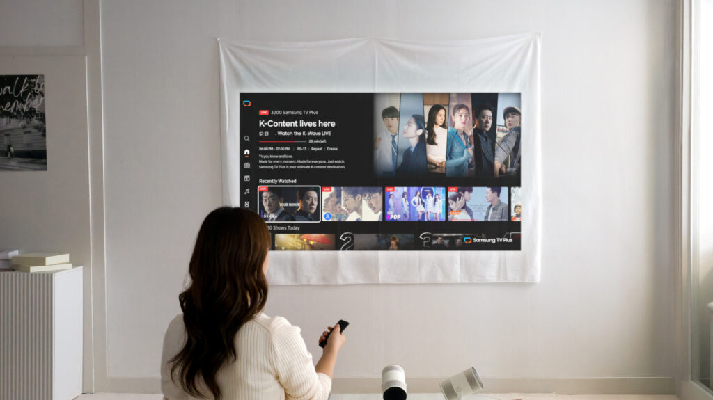 Samsung’s Freestyle+ Projector Is Now Available For $1,200