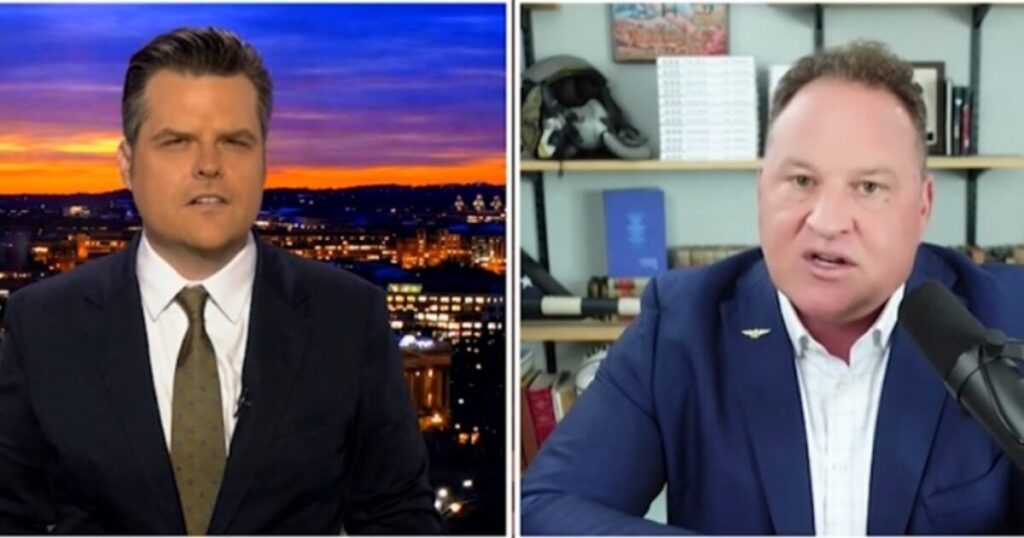 Matt Gaetz Talks with Former Top Gun Fighter Pilot Ed Rush on US Strategy in Iran – (VIDEO) * The Gateway Pundit * by David Greyson