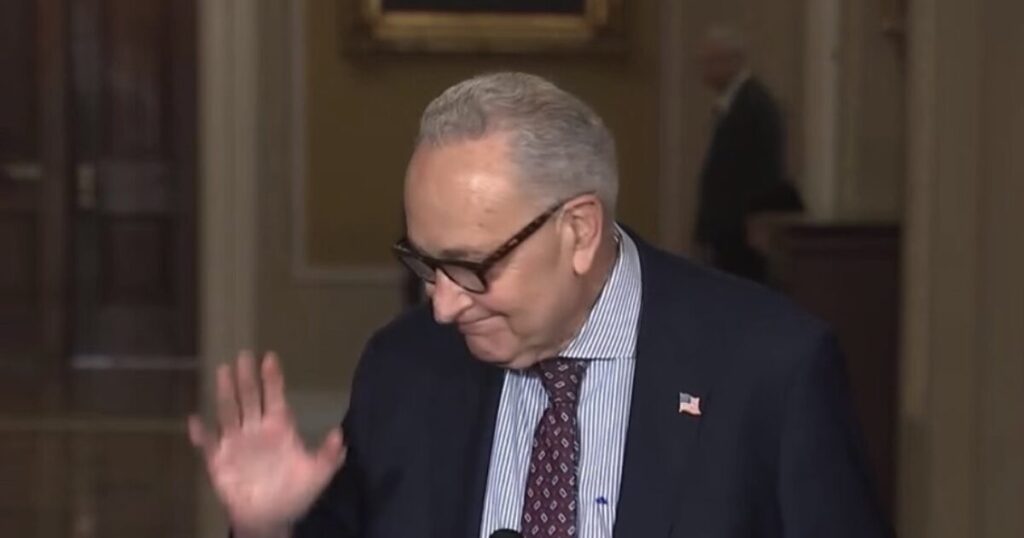 WATCH: Nervous Chuck Schumer Dodges Questions About Endorsing Socialist Michigan Senate Candidate in General Election and Whether Rise of DSA is Good for Party