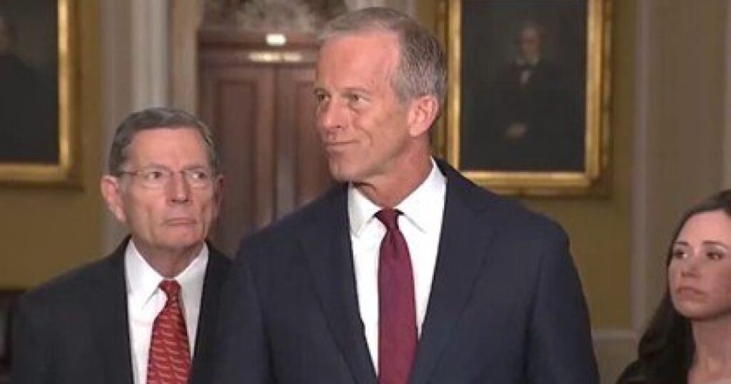 Worthless RINO John Thune Must Resign After He Refuses to Pass SAVE Act Misses Deadline to Secure US Elections