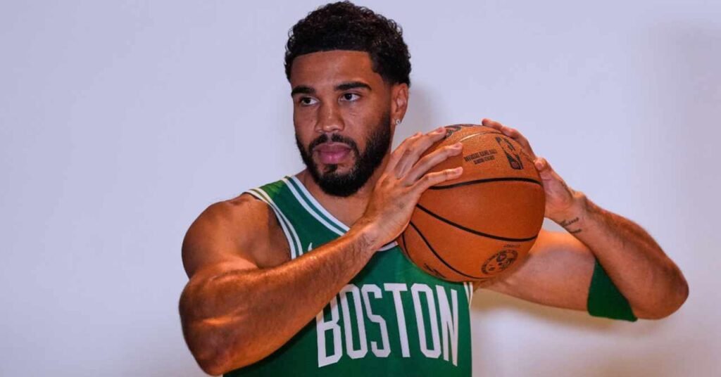 Jayson Tatum embraces Celtics leadership role after Jaylen Brown trade