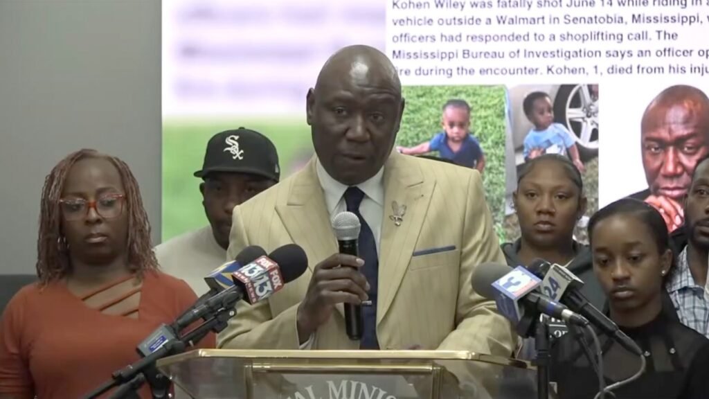 Police chief fired in Miss. city where officer fatally shot 1-year-old outside Walmart