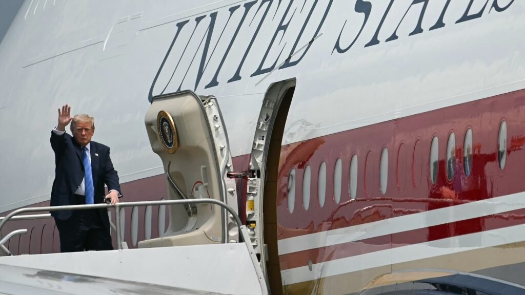 Trump expected to use Qatari-gifted Air Force One for overseas travel next week: Sources