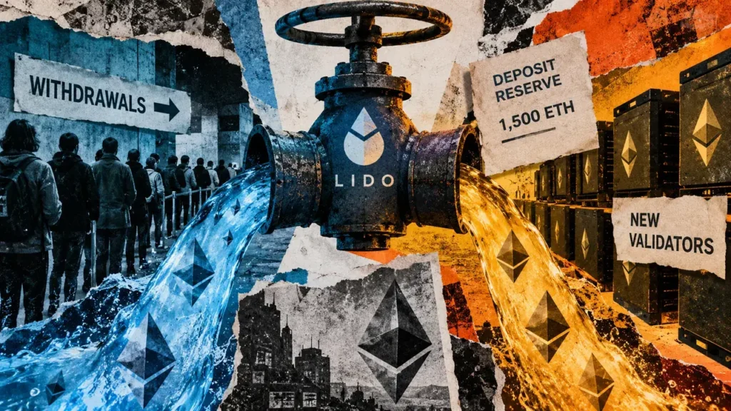 Lido deposit reserve may reshape stETH withdrawal waits