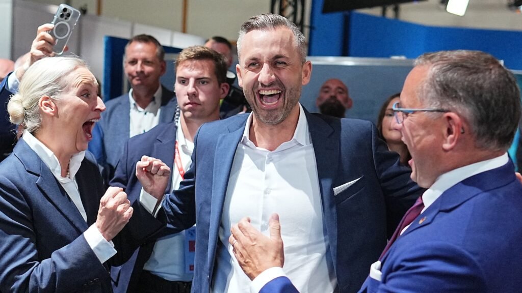 German far-right party set for regional election win but uncertain of governing