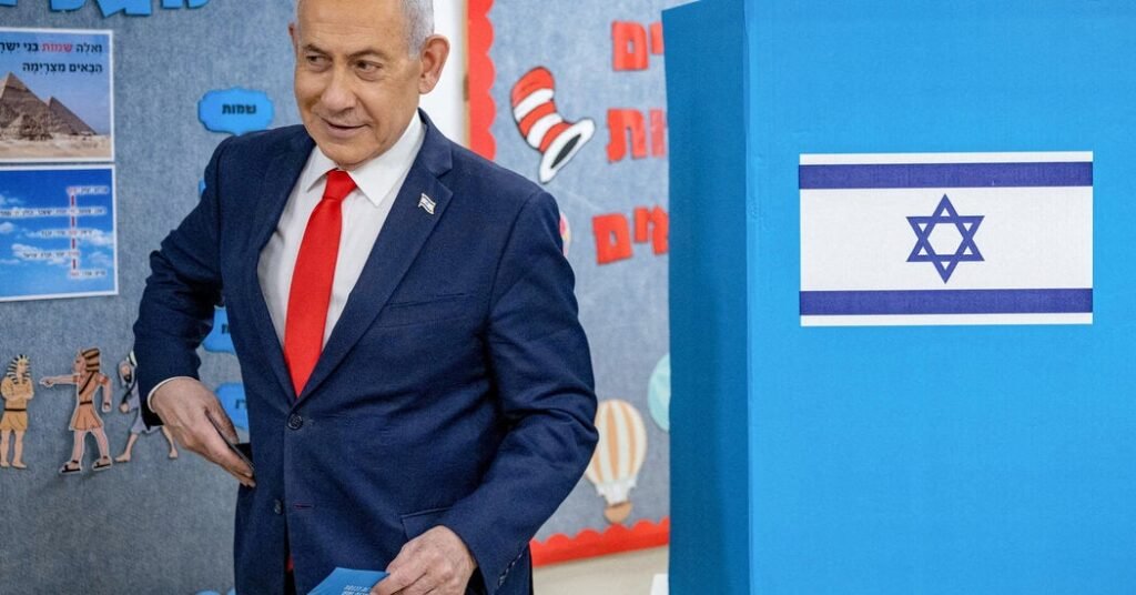 Live Updates: Record Turnout in Israeli Election as Netanyahu Fights for Political Survival