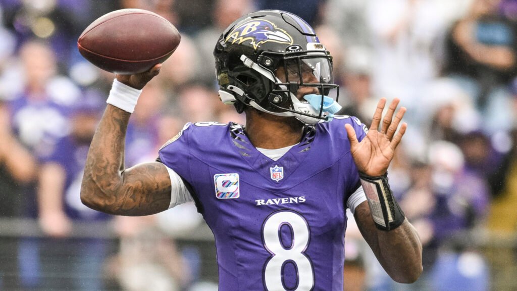 Ravens will be without Lamar Jackson for important Week 7 game
